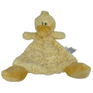Demdaco Nat & Jules Duck Lovey 14" Soft Rattle
